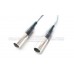 Cable Mini XLR balanceado macho a macho de 3 m